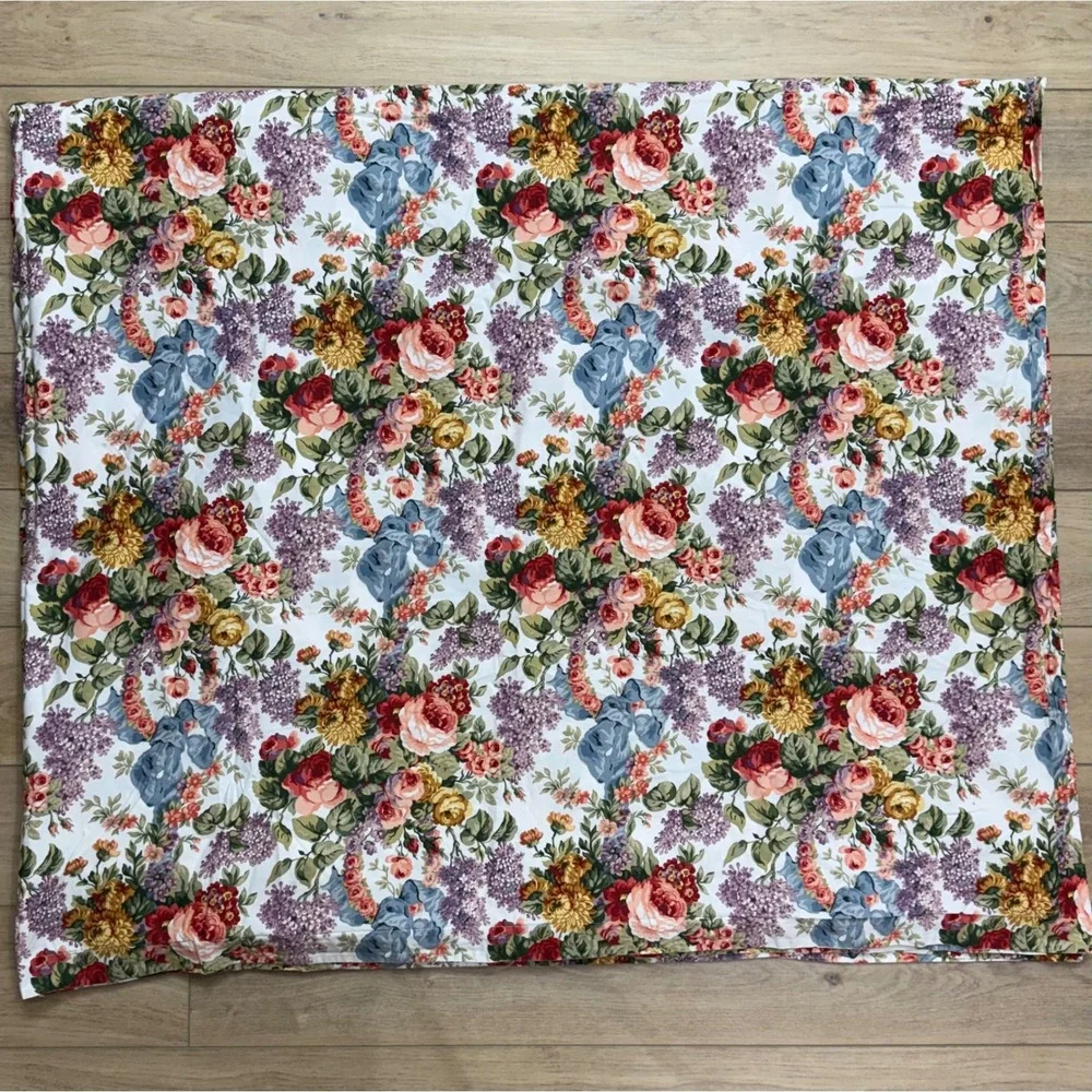 Ralph Lauren Allison Archival King Duvet Cover Set 2 Shams Cottagecore NO RUFFLE - Picture 4 of 12